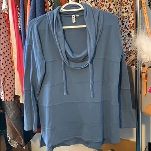 Soft cowl neck sweater